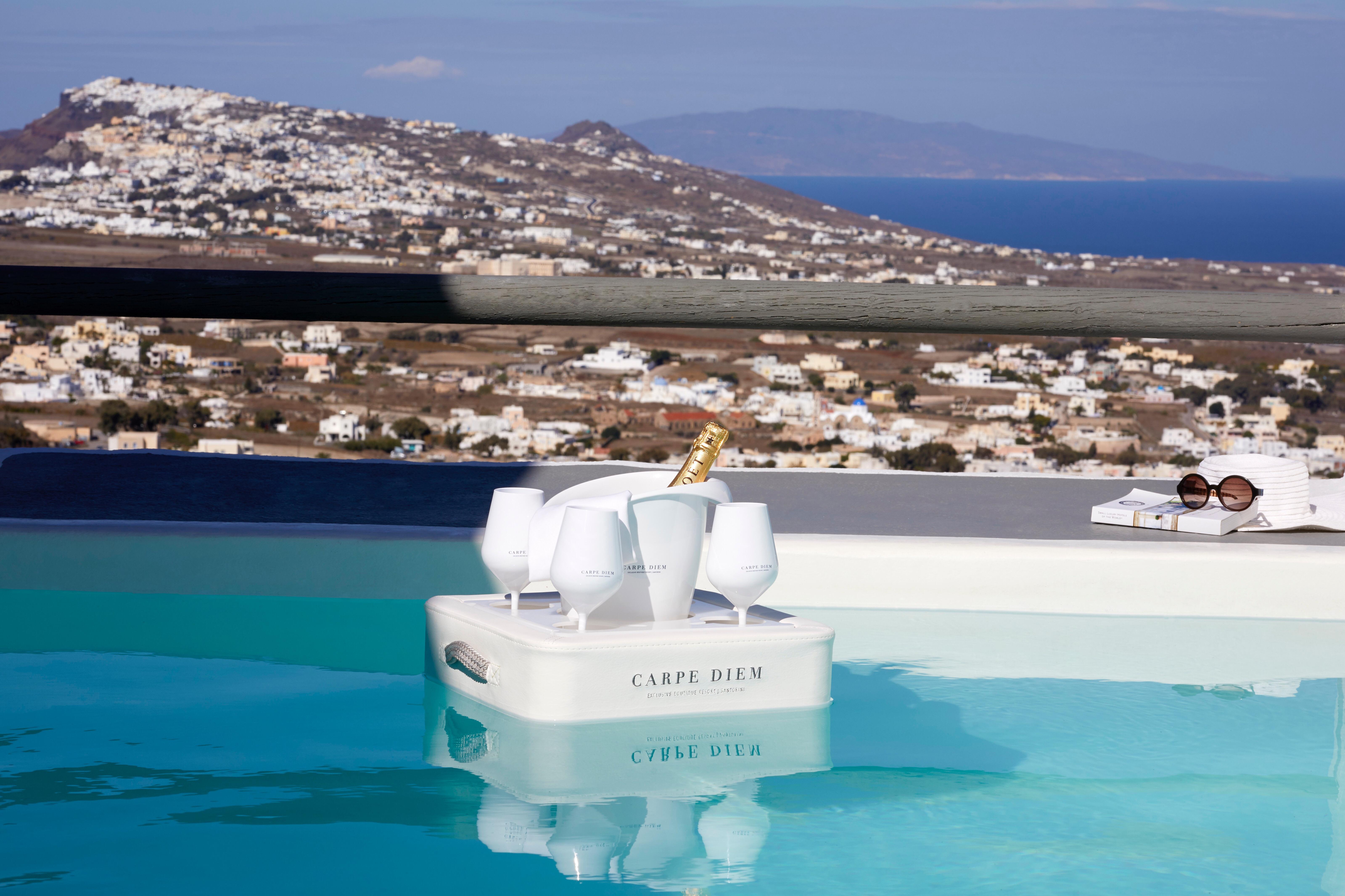 Carpe Diem Santorini Pýrgos Exterior foto